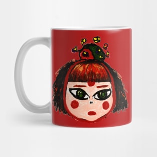 [BoutBoutBout] VollDahl Wearing Korean Traditonal Wedding Makeup (Yeonji-Gonji) Mug